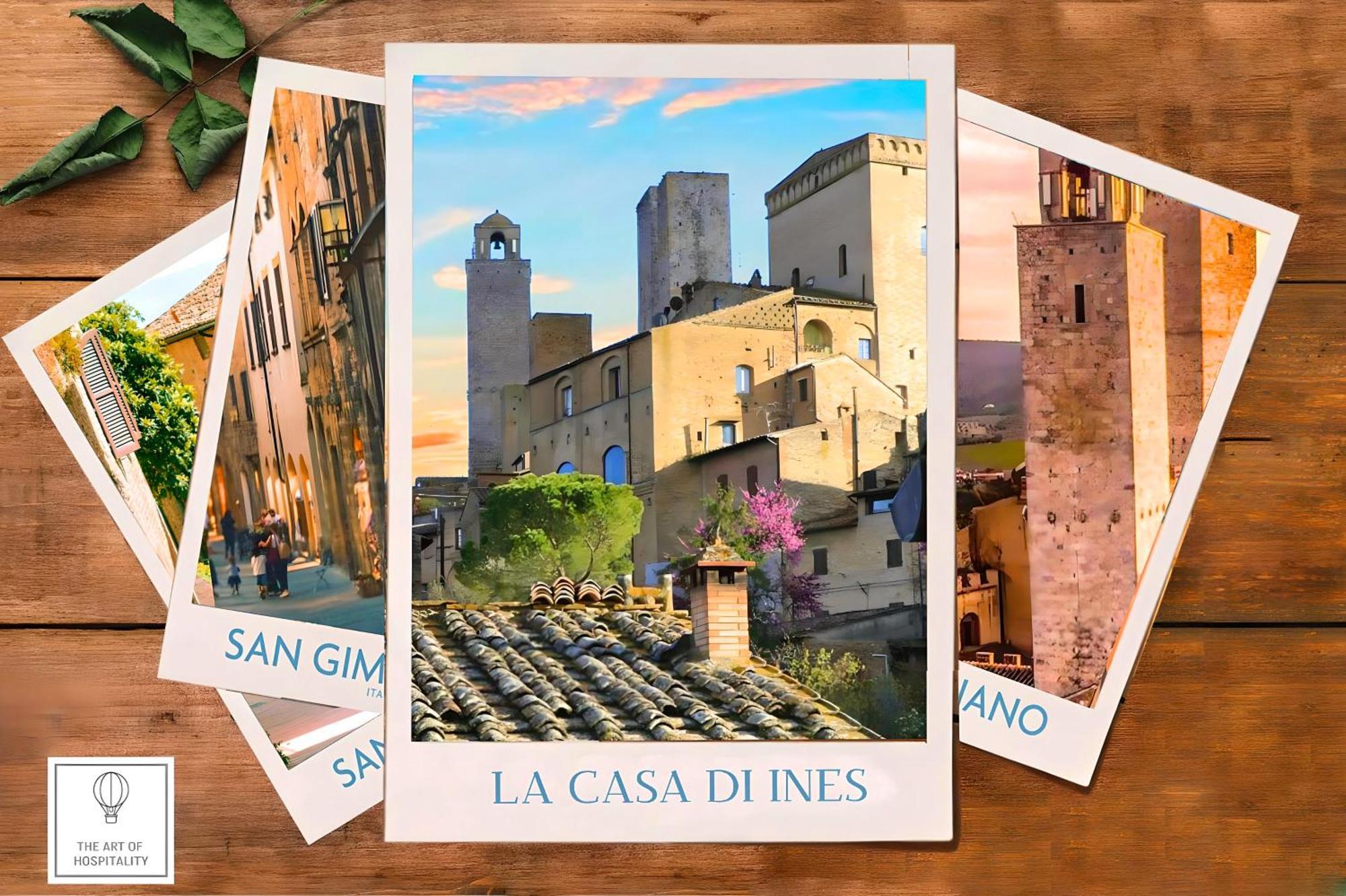 La Casa Di Ines Hotel San Gimignano Exterior photo